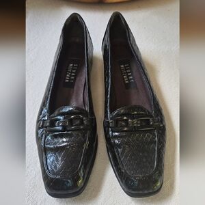 Stuart Weitzman Women's Loafers/Flate (Brown/Black) Size 7.5